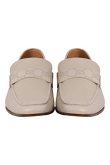 Gucci EU 40.5 Guccissima White Loafers 