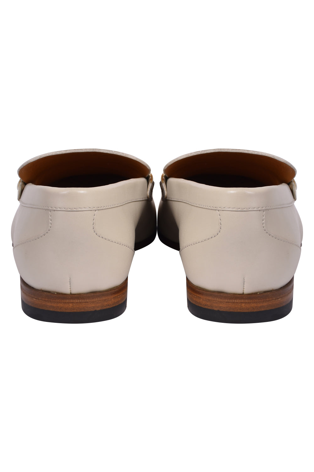 Gucci EU 40.5 Guccissima White Loafers 
