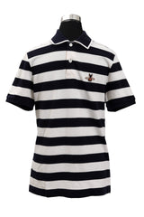 Gucci Size M Bee Logo Black & White T-Shirt 