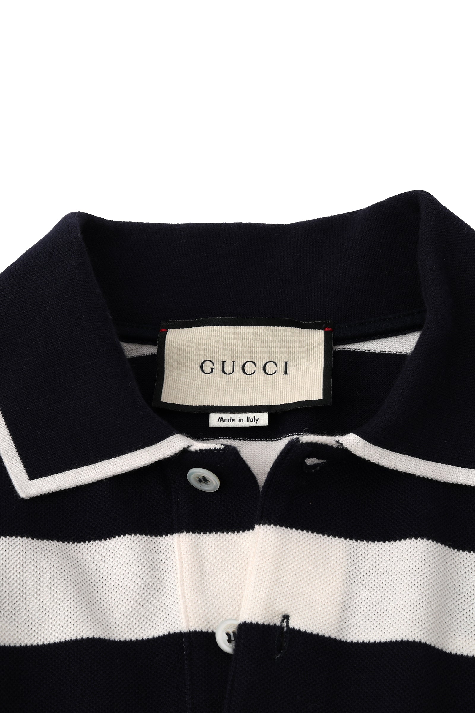 Gucci Size M Bee Logo Black & White T-Shirt 