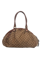 Gucci Sukey Gg Canvas Top Handle Bag 