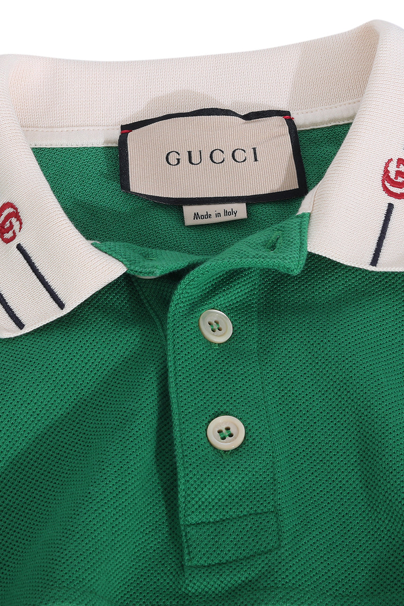 Gucci Web Interlocking G Polo T Shirt 