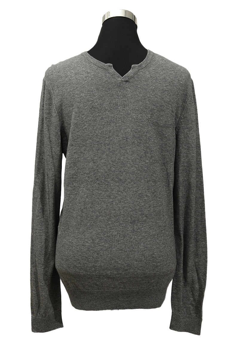 Hugo Boss Small Size V-Neck Gray Sweater 