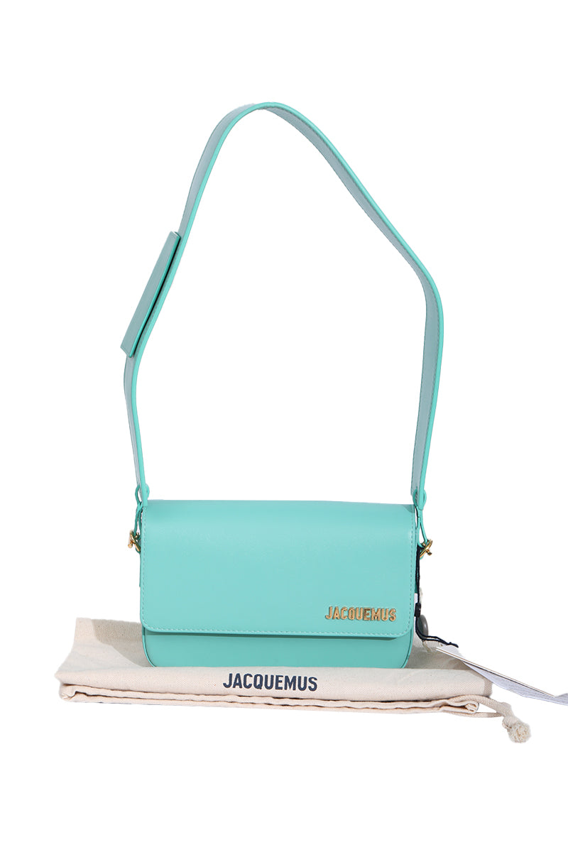 Jacquemus Le Carinu Logo Plague Shoulder Bag 