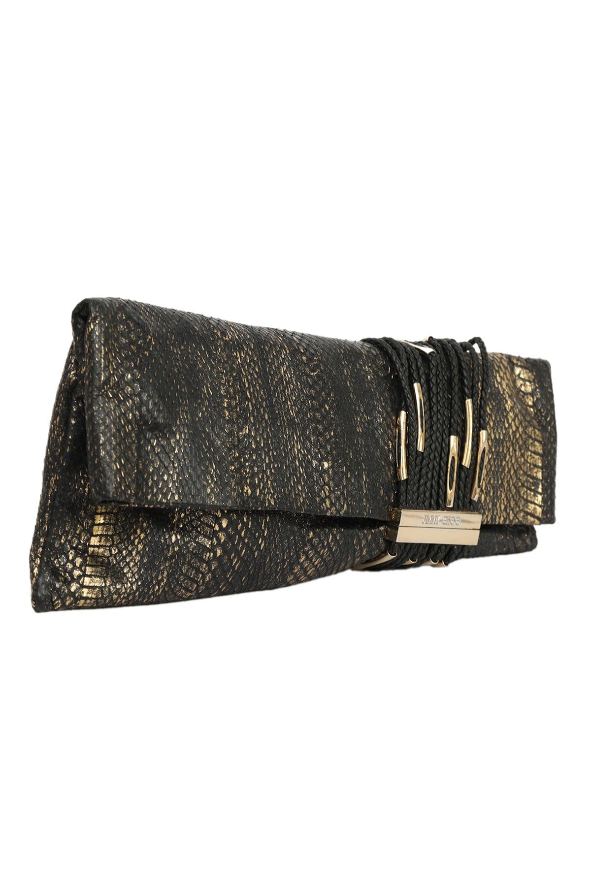 Jimmy Choo Chandra Elaphe Clutch 