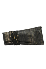 Jimmy Choo Chandra Elaphe Clutch 