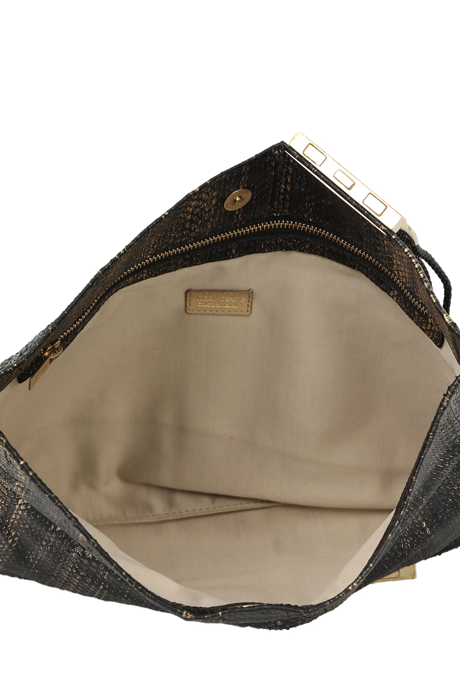 Jimmy Choo Chandra Elaphe Clutch 