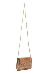 Jimmy Choo Golden Acrylic Candy Clutch 