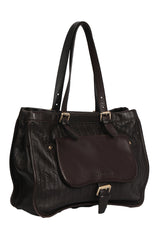 Long Champ Balzane Leather Bag 