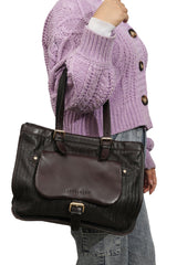 Long Champ Balzane Leather Bag 