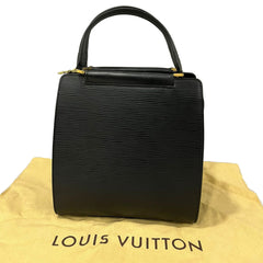 Louis Vuitton Black Epi Leather Madeleine Tote Bag 