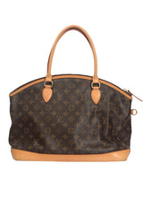 Louis Vuitton Lockit Monogram Shoulder Bag 