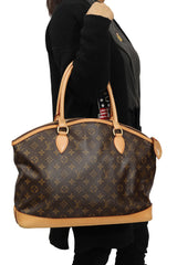Louis Vuitton Lockit Monogram Shoulder Bag 