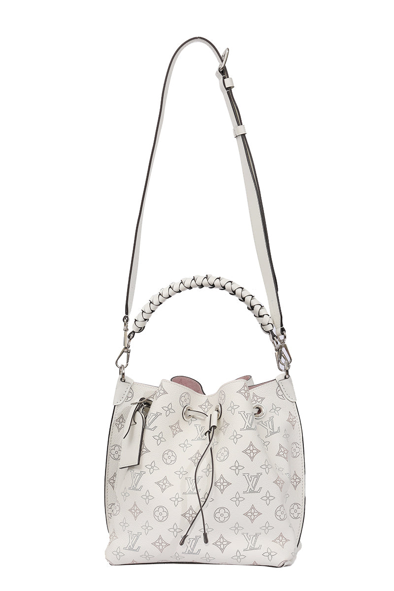 Louis Vuitton Muria Mahina Leather Bucket Bag 