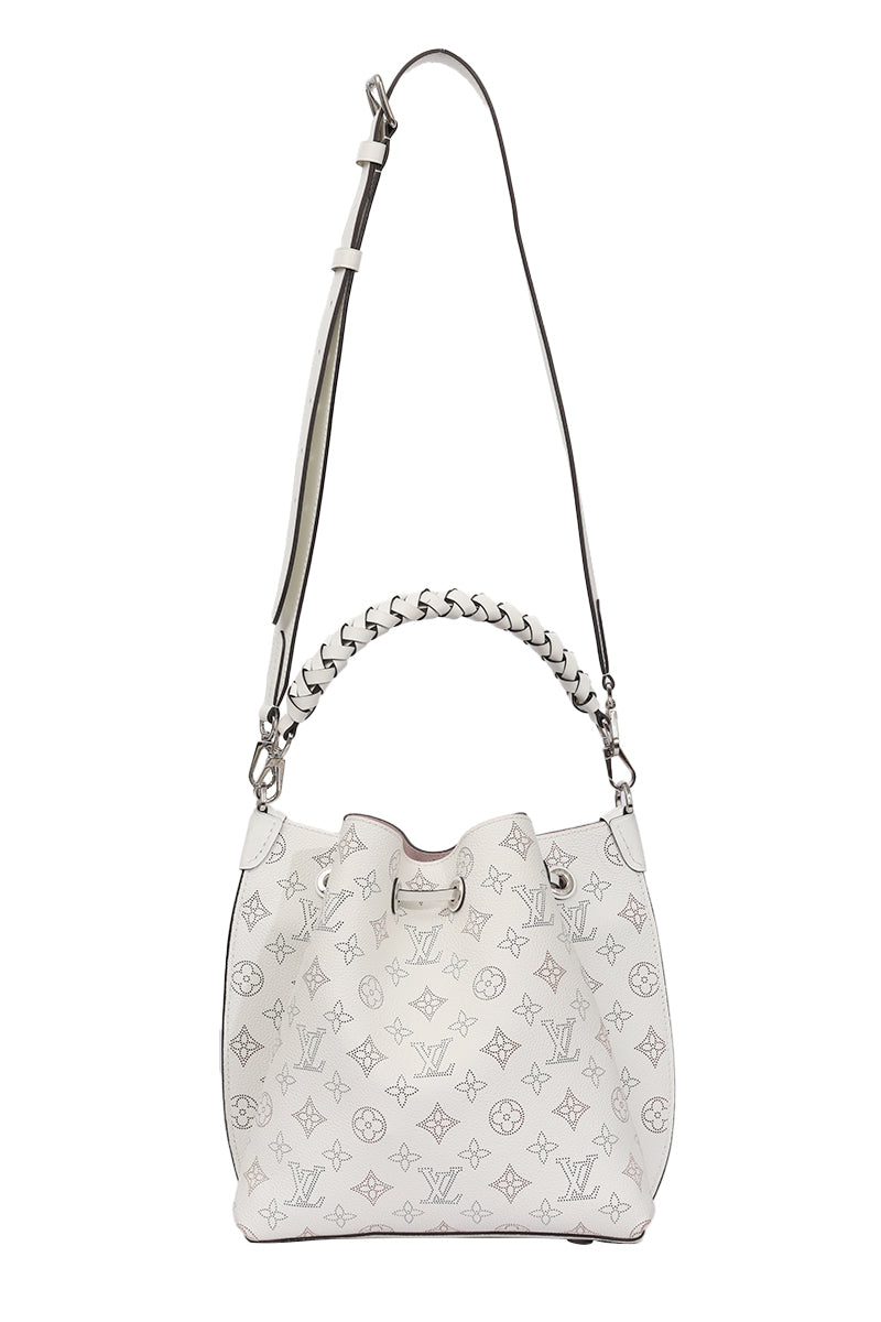 Louis Vuitton Muria Mahina Leather Bucket Bag 