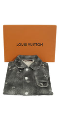 Louis Vuitton Size M White/Black Color Blocking Jacket 