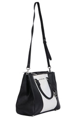 Michael Kors Saffino Leather Sutton Satchel Bag 