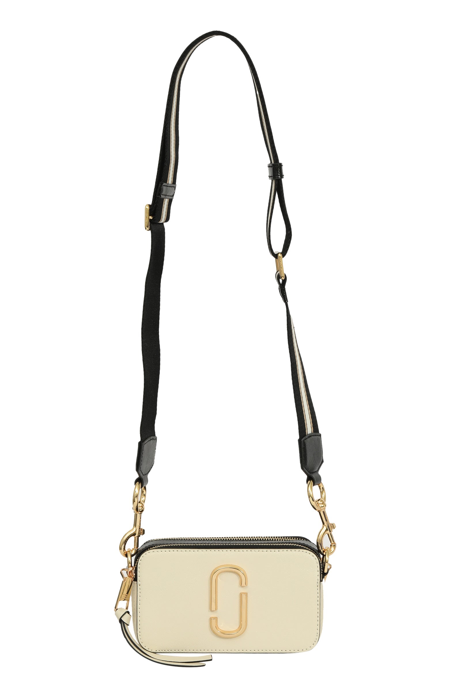 Marc Jacobs White Snapshot Sling Bag 
