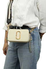 Marc Jacobs White Snapshot Sling Bag 
