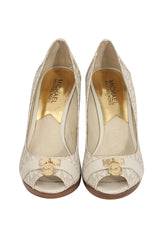 Michael Kors EU 38.5 Monogram Wedges 