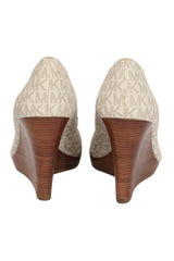 Michael Kors EU 38.5 Monogram Wedges 