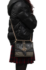 Michael Kors Greenwich Studded Sling Bag 