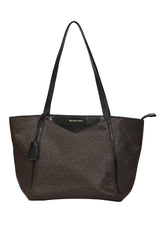 Michael Kors Monogram Brown Tote Bag 