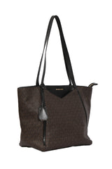 Michael Kors Monogram Brown Tote Bag 