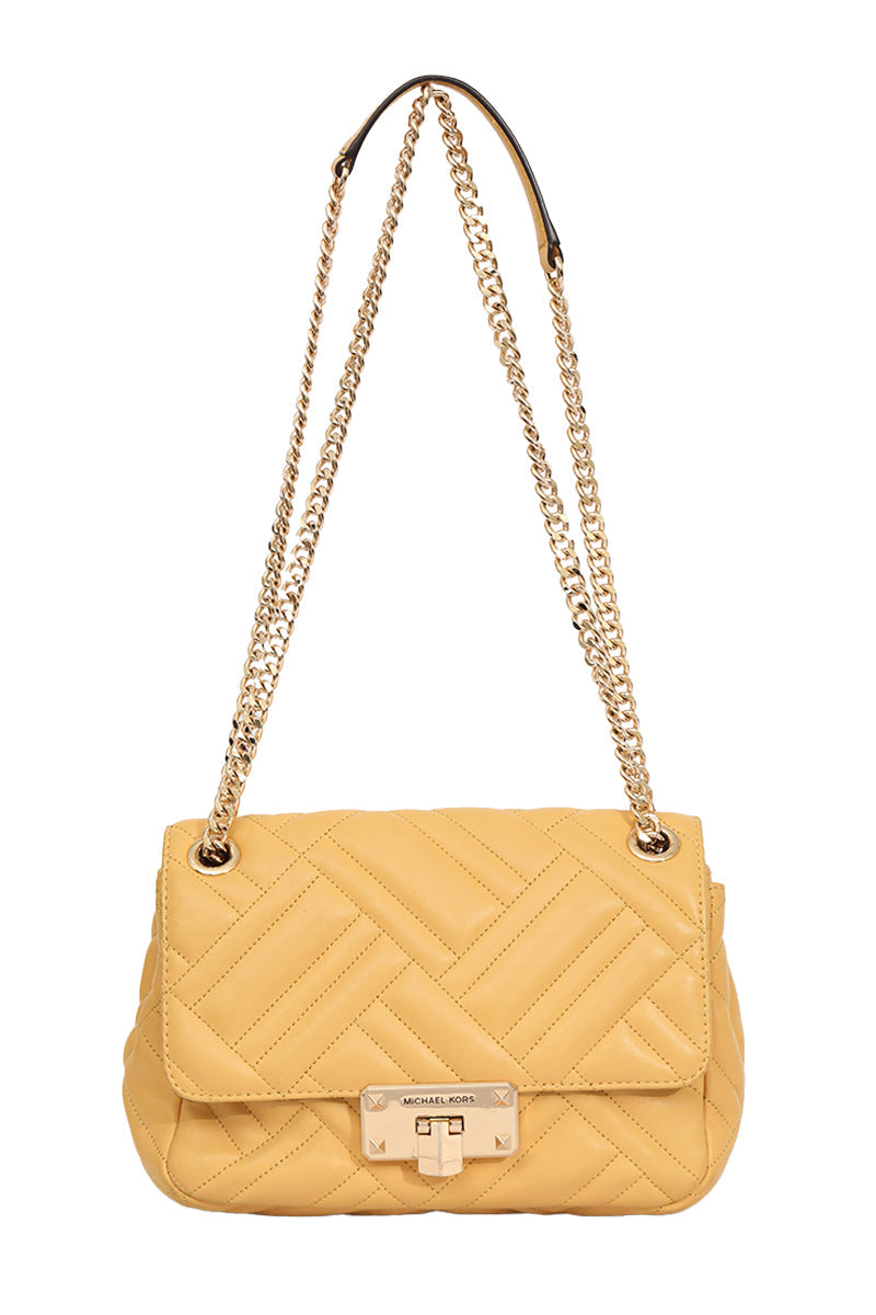 Michael Kors Peyton Quilted Medium Shoulder Bag 