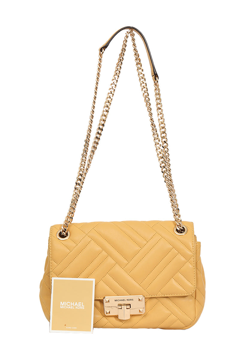 Michael Kors Peyton Quilted Medium Shoulder Bag 
