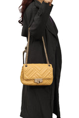 Michael Kors Peyton Quilted Medium Shoulder Bag 