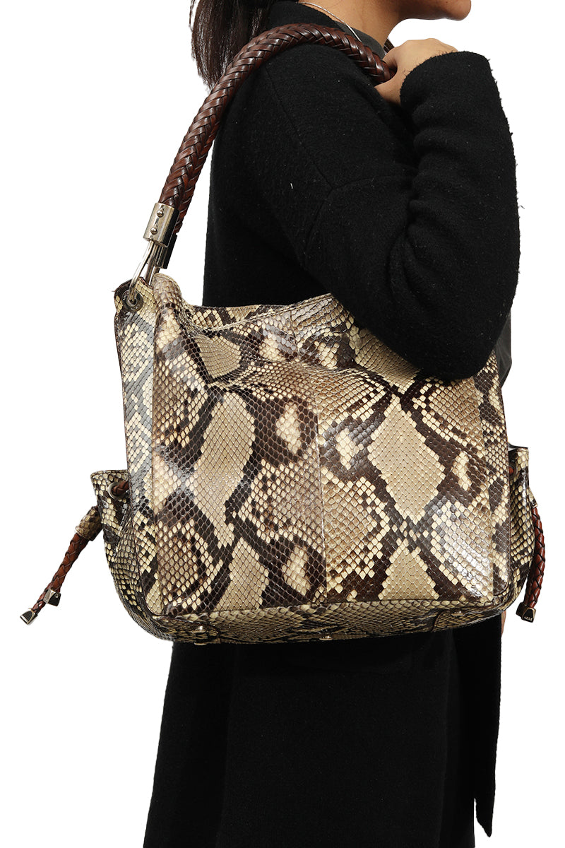 Michael Kors Python Tote Bag 