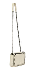 Prada White Studded Sling Bag 