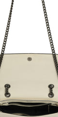 Prada White Studded Sling Bag 