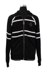 Philipp Plein Size M Black & White Zipper 