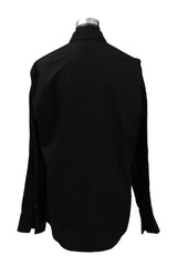 Philipp Plein Size Xl Red Logo Shoulder Black Shirt 