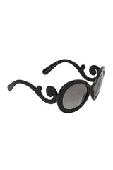 Prada Black Baroque Sunglasses 