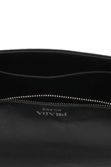 Prada Diagrammepatent Leather Handbag 