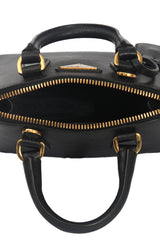 Prada Saffiano Mini Promenade Black Bag 