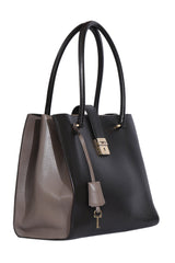Salvatore Ferragamo Calfskin Ganchini Jules Satchel 