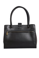 Salvatore Ferragamo Calfskin Ganchini Jules Satchel 