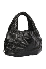 Salvatore Ferragamo Braided Shoulder Bag 