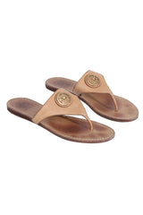 Tory Burch Golden Flats 