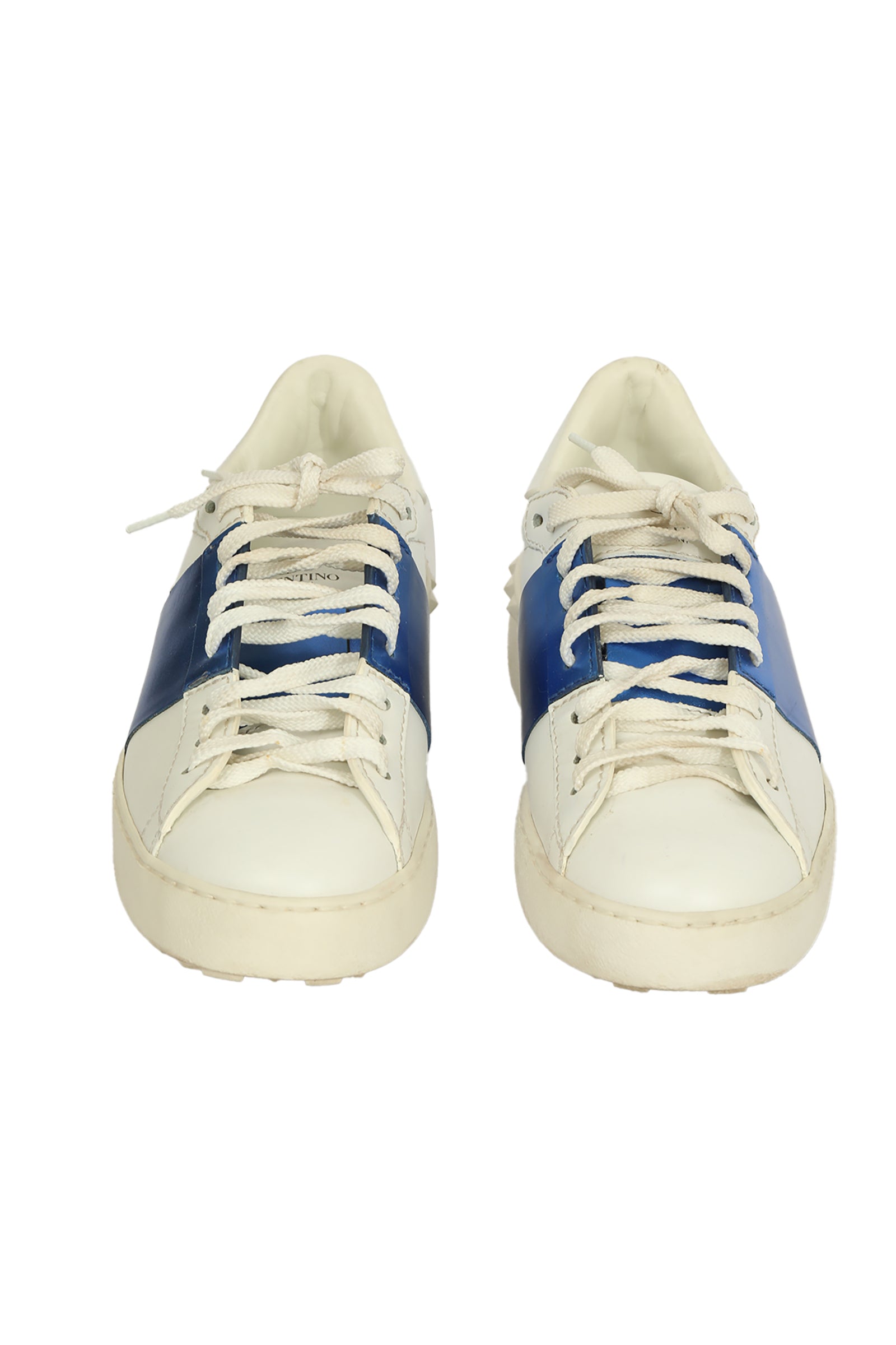 Valentino EU 37 Leather Open Low Top Sneaker 