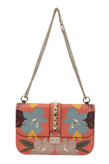 Valentino Garavani Glam Lock Floral Bag 