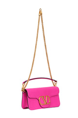 Valentino Garavani Pink Loco Shoulder Bag 