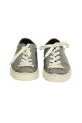 Versace EU 36 Silver Logo Sneakers 