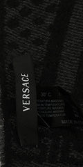 Versace Medusa Head Lana Wool Black Muffler 
