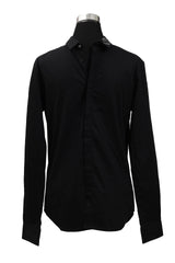 Versace Versus Size L Black Collar Shirt 