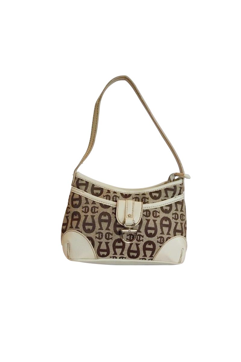 Aigner Monogram Shoulder Bag